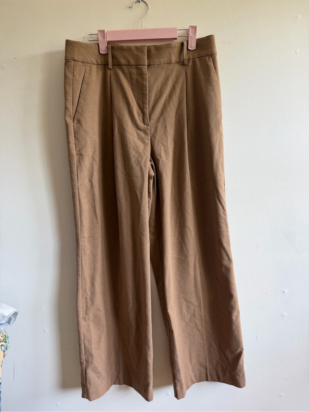 LOFT Camel Brown Trousers